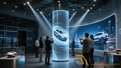 企業(yè)展廳全息多媒體虛實結合展示解決方案